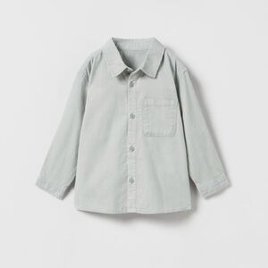 Zara Fine-Waled Pocket Shirt